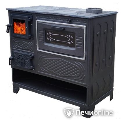 Отопительно-варочная печь МастерПечь ПВ-05С с духовым шкафом, 8.5 кВт в Владимире